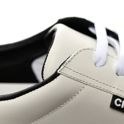 Chanel Calfskin Mens CC Sneakers 43 White 44 White 11 of 11