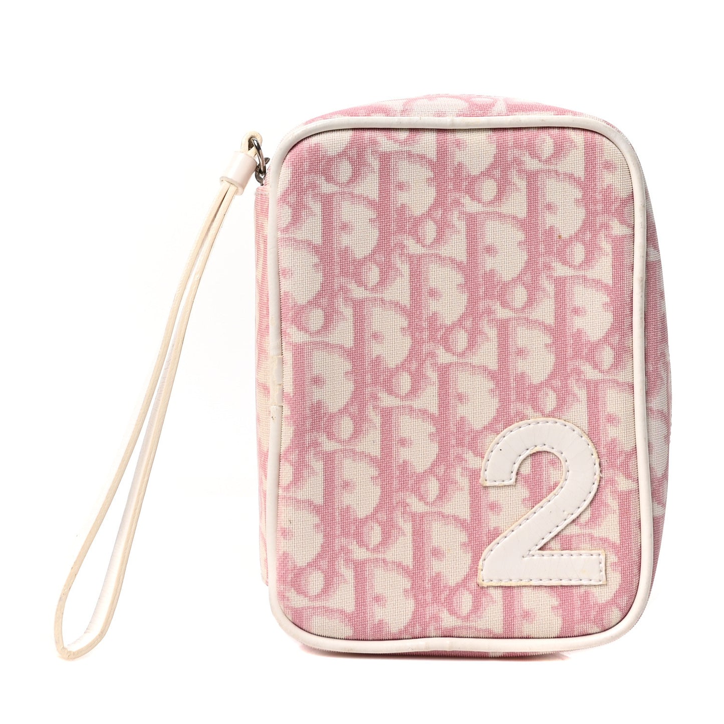 Monogram Girly Trotter Cosmetic Pouch Pink