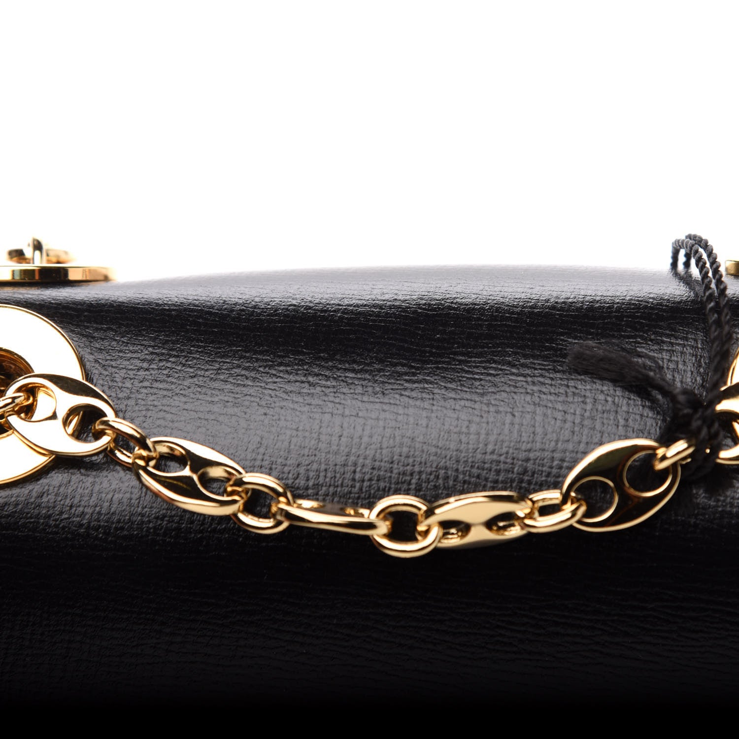 Gucci Azalea Calfskin Mini Marina Chain Shoulder Bag Black 11 of 13