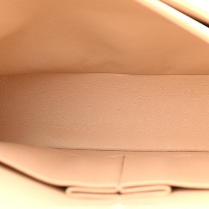 Chanel Lambskin Quilted Medium Double Flap Beige 9 of 27