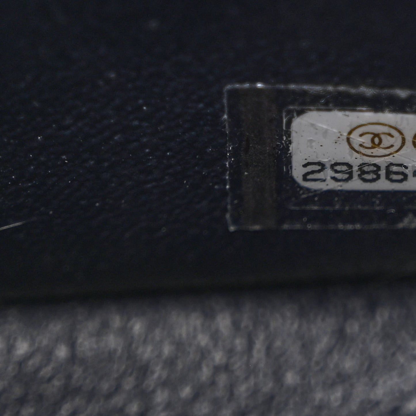 Caviar Quilted Jumbo Double Flap Navy Blue