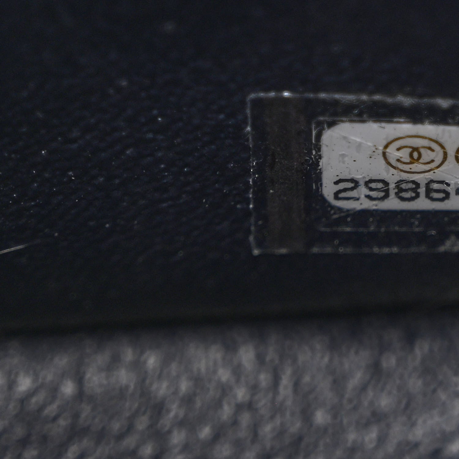Chanel Caviar Quilted Jumbo Double Flap Navy Blue 7 of 11