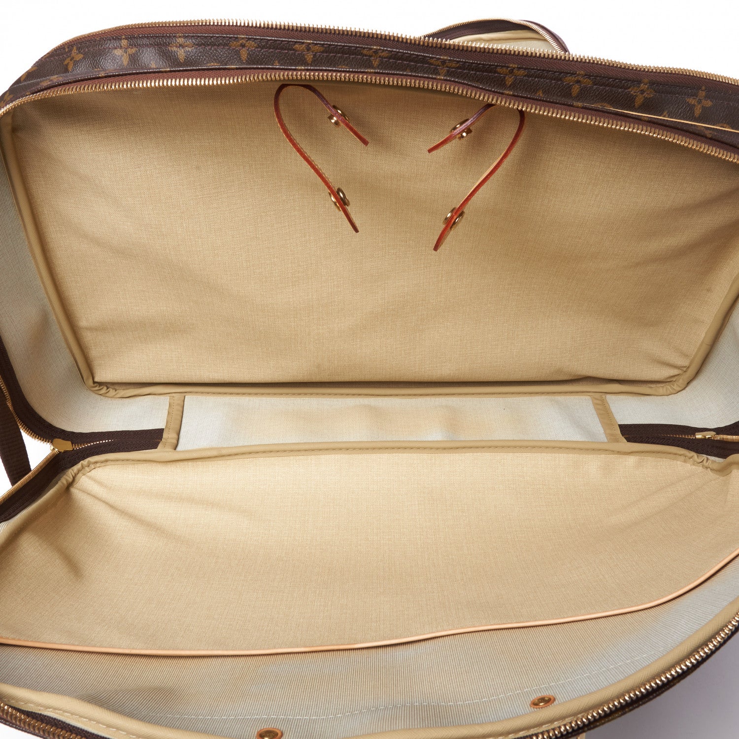 Louis Vuitton Monogram Alize 2 Compartment Luggage Travel Bag 4 of 12