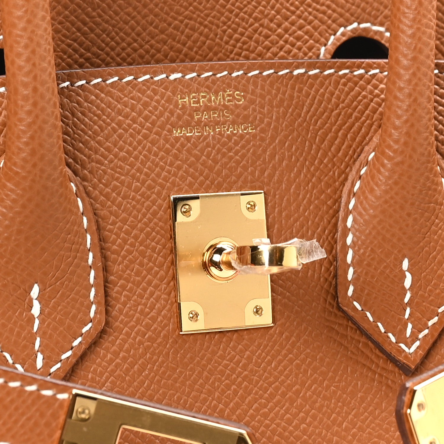 Hermes Epsom Birkin Sellier 25 Gold 6 of 11