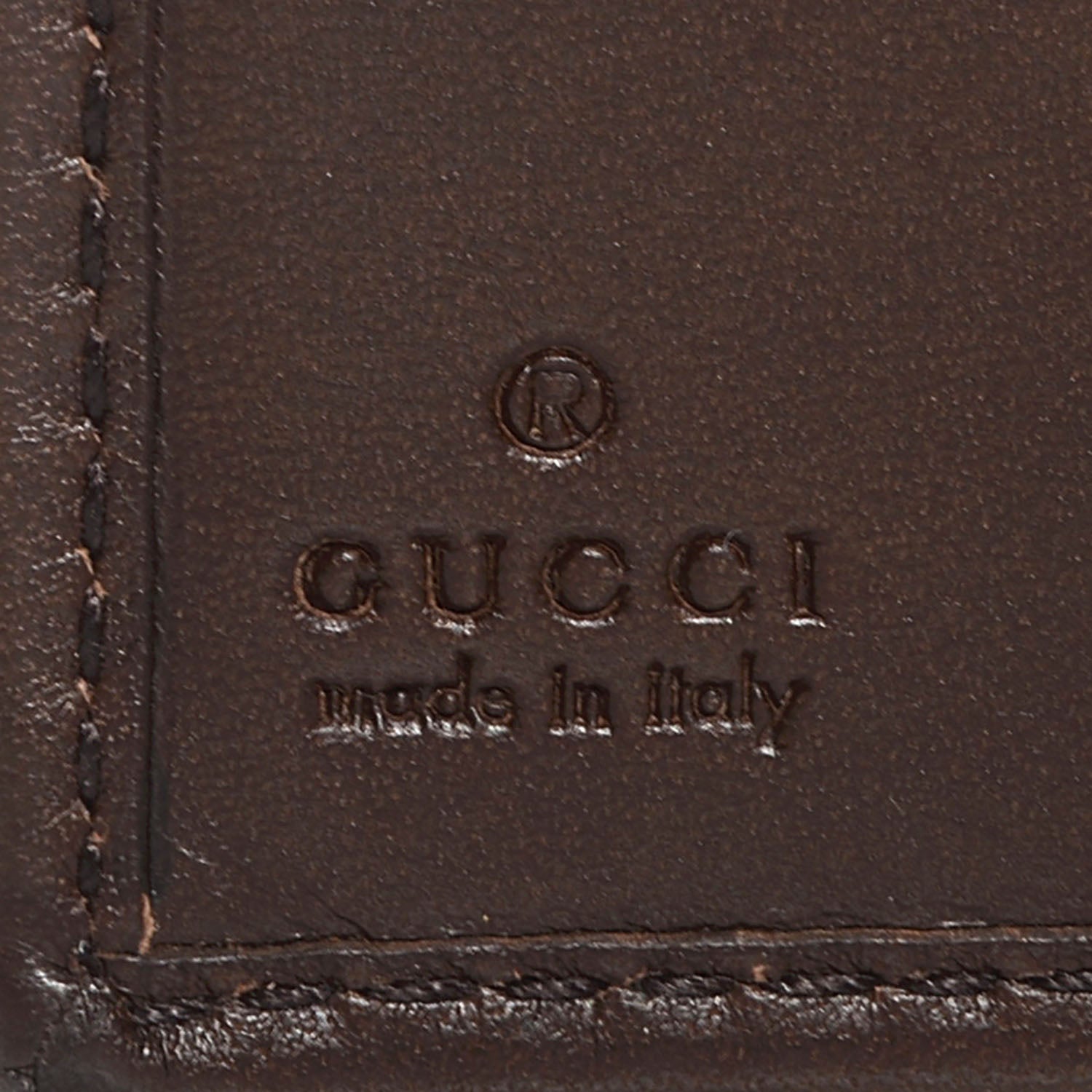 Gucci Monogram Web Ladies Web French Wallet Brown 6 of 7
