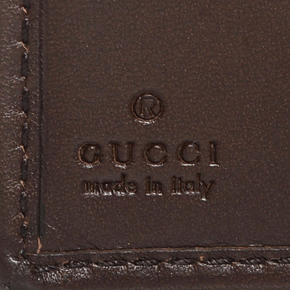 Gucci Monogram Web Ladies Web French Wallet Brown 6 of 7