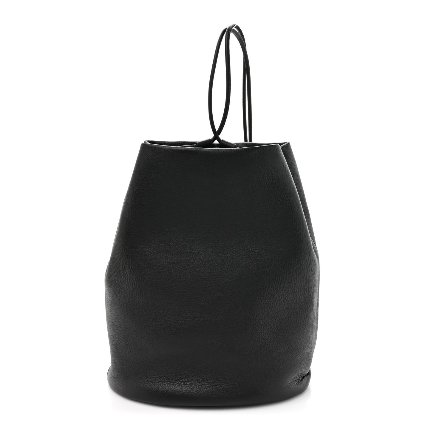 Grained Calfskin Joe Backpack Black