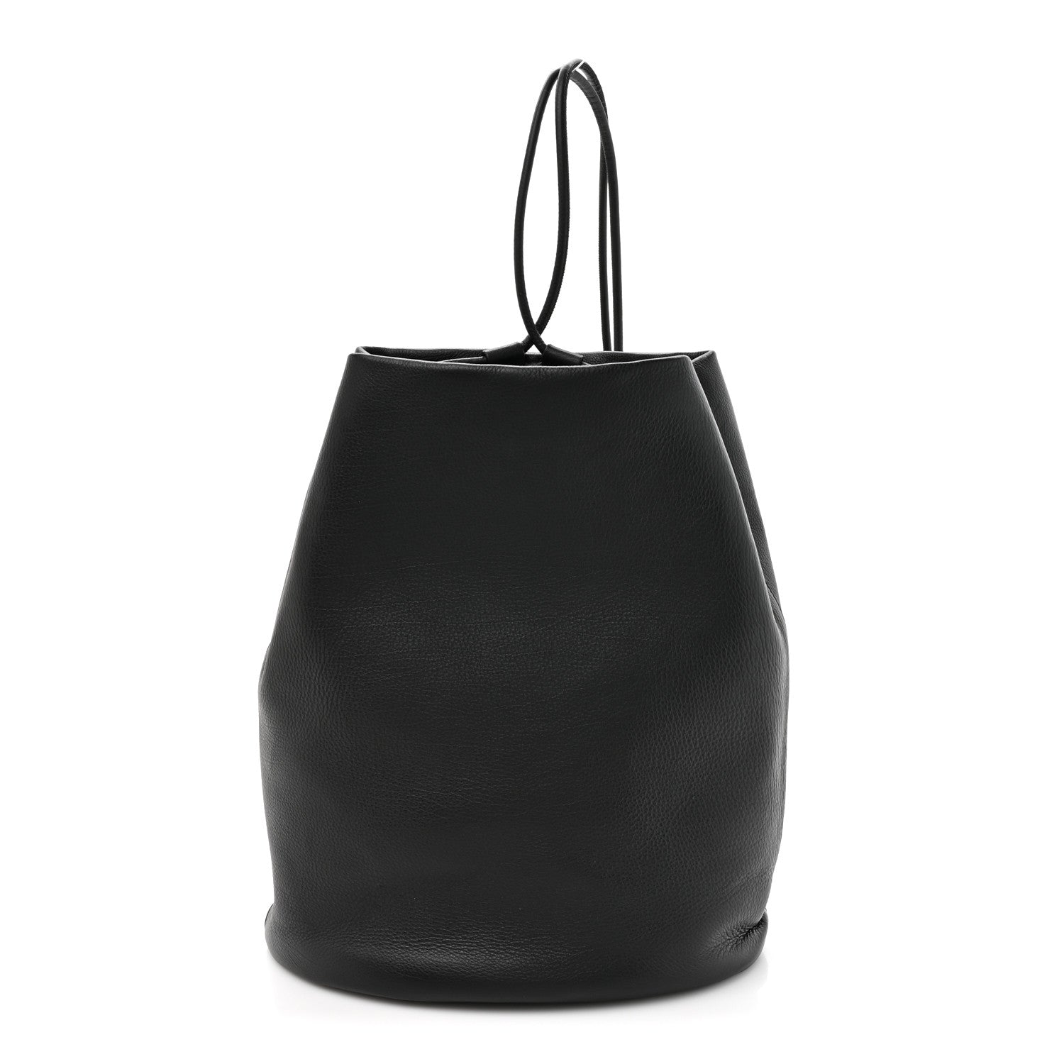The Row Grained Calfskin Joe Backpack Black 1 of 9