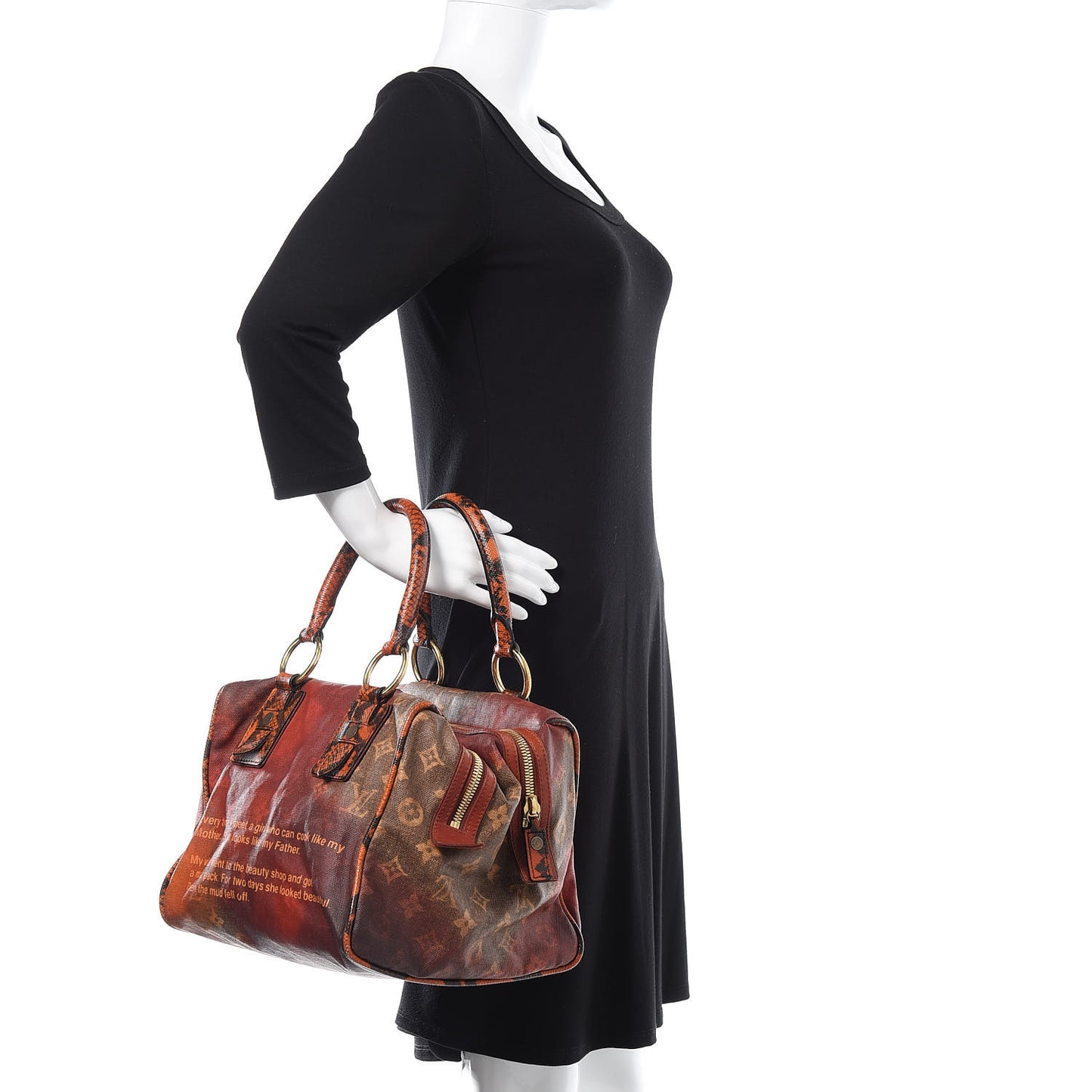 Monogram Karung Mancrazy Jokes Bag