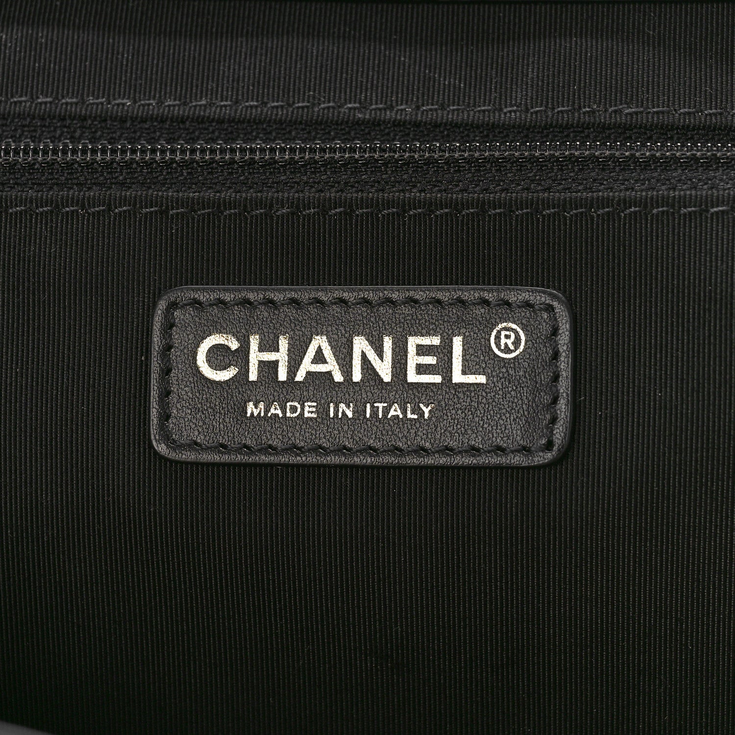Chanel Bullskin Stitched Medium Shopping Bag Black 6 of 9