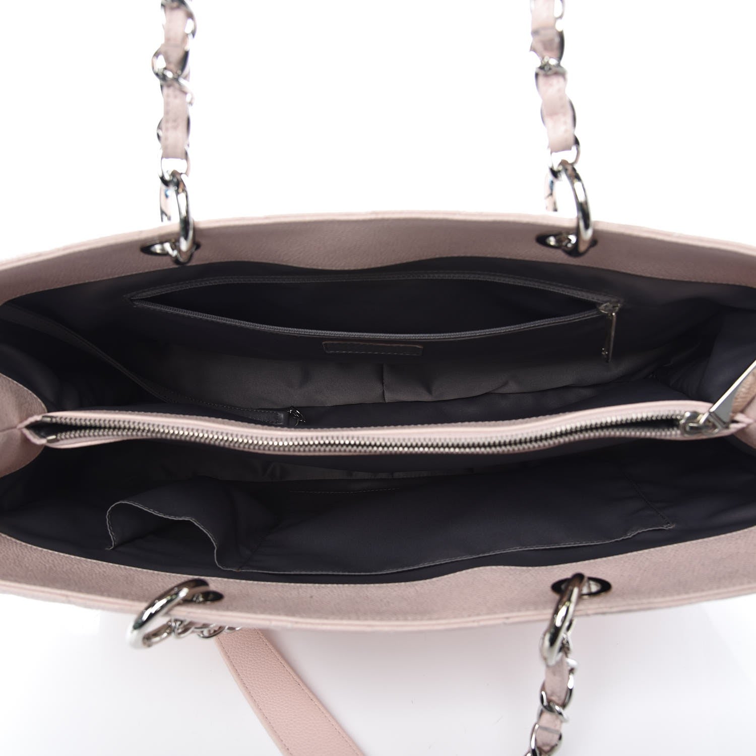 Chanel Caviar XL Grand Shopping Tote GST Light Pink 5 of 10