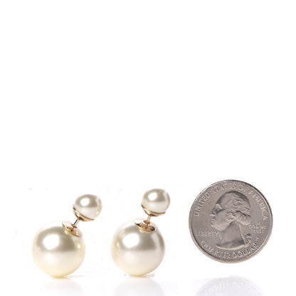 Christian Dior Pearl Mise En Dior Tribal Earrings 2 of 4