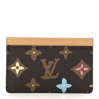 Louis Vuitton Monogram Craggy Card Holder Chocolate 1 of 7