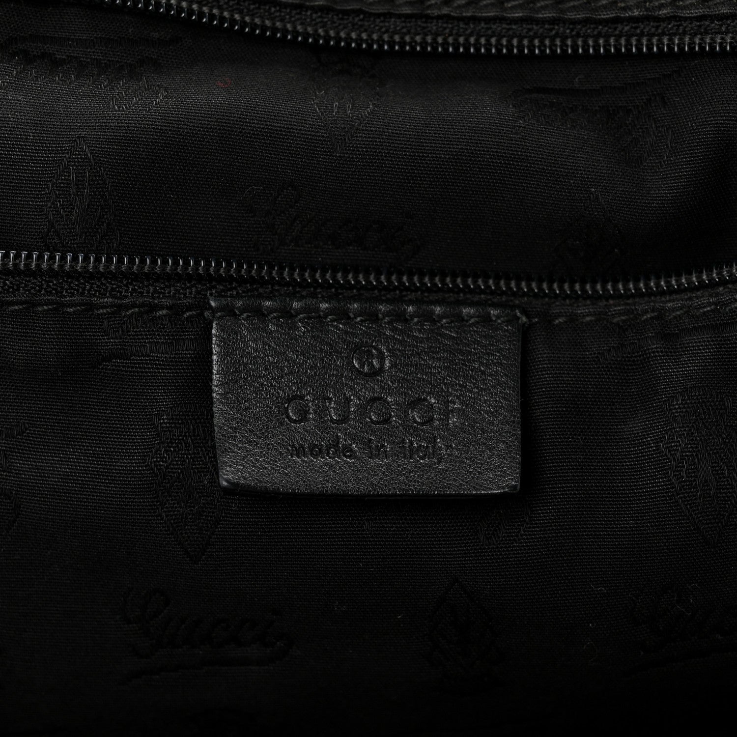 Gucci Guccissima Large Sukey Tote Black 6 of 11