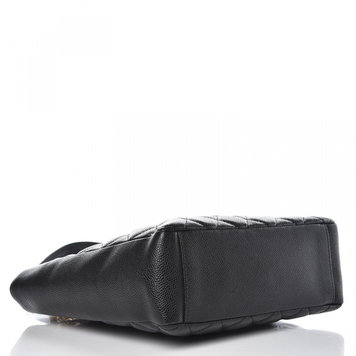 Chanel Caviar Quilted Petit Shopping Tote PST Black 4 of 10