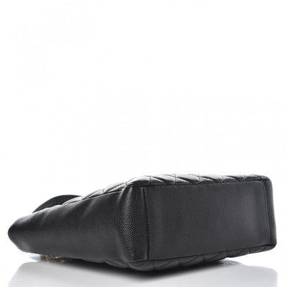 Chanel Caviar Quilted Petit Shopping Tote PST Black 4 of 10