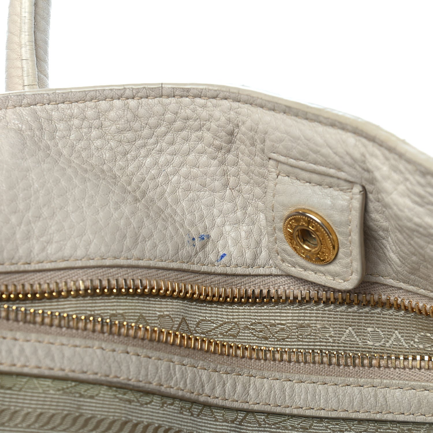Prada Vitello Daino Shopping Tote Sabbia 15 of 19