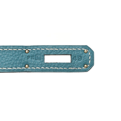 Hermes Togo Birkin 30 Blue Jean 6 of 9