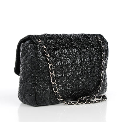 Chanel Vinyl Rock In Moscow Single Flap Black 3 of 7