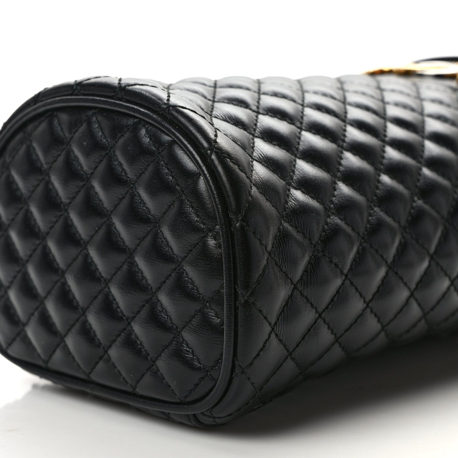 Gucci Calfskin Trapuntata Zumi Belt Bag Black 10 of 13