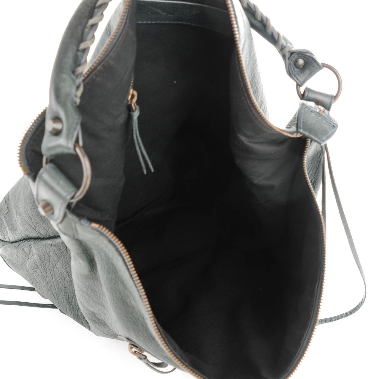 Balenciaga Agneau Classic Hardware Day Hobo Anthracite 5 of 8