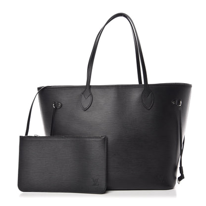 Louis Vuitton Epi Neverfull MM Black 1 of 7