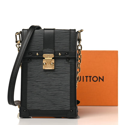 Louis Vuitton Epi Pochette Trunk Verticale Black 9 of 9