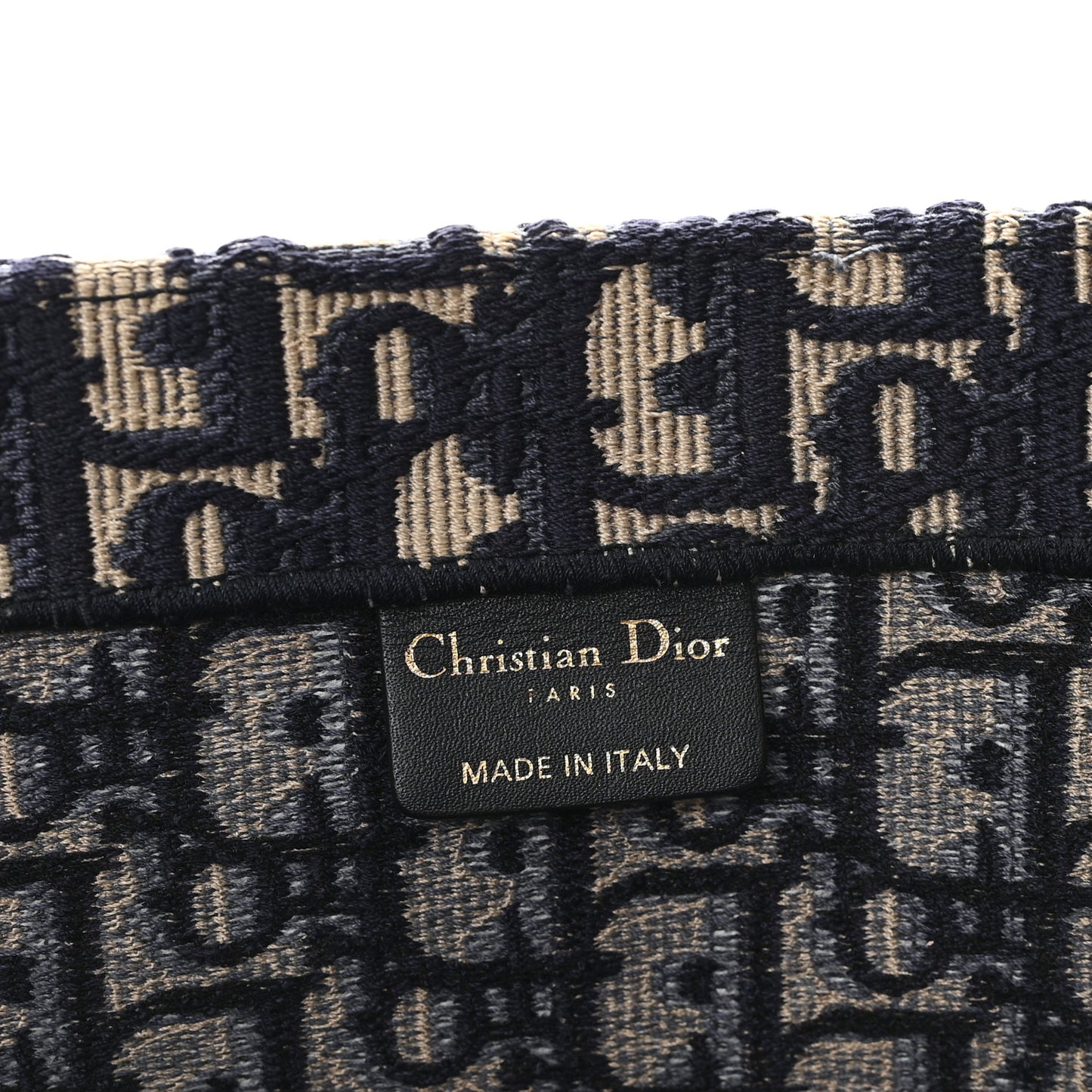 Oblique Large Book Tote Blue Multicolor
