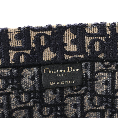 Christian Dior Oblique Large Book Tote Blue Multicolor 6 of 11