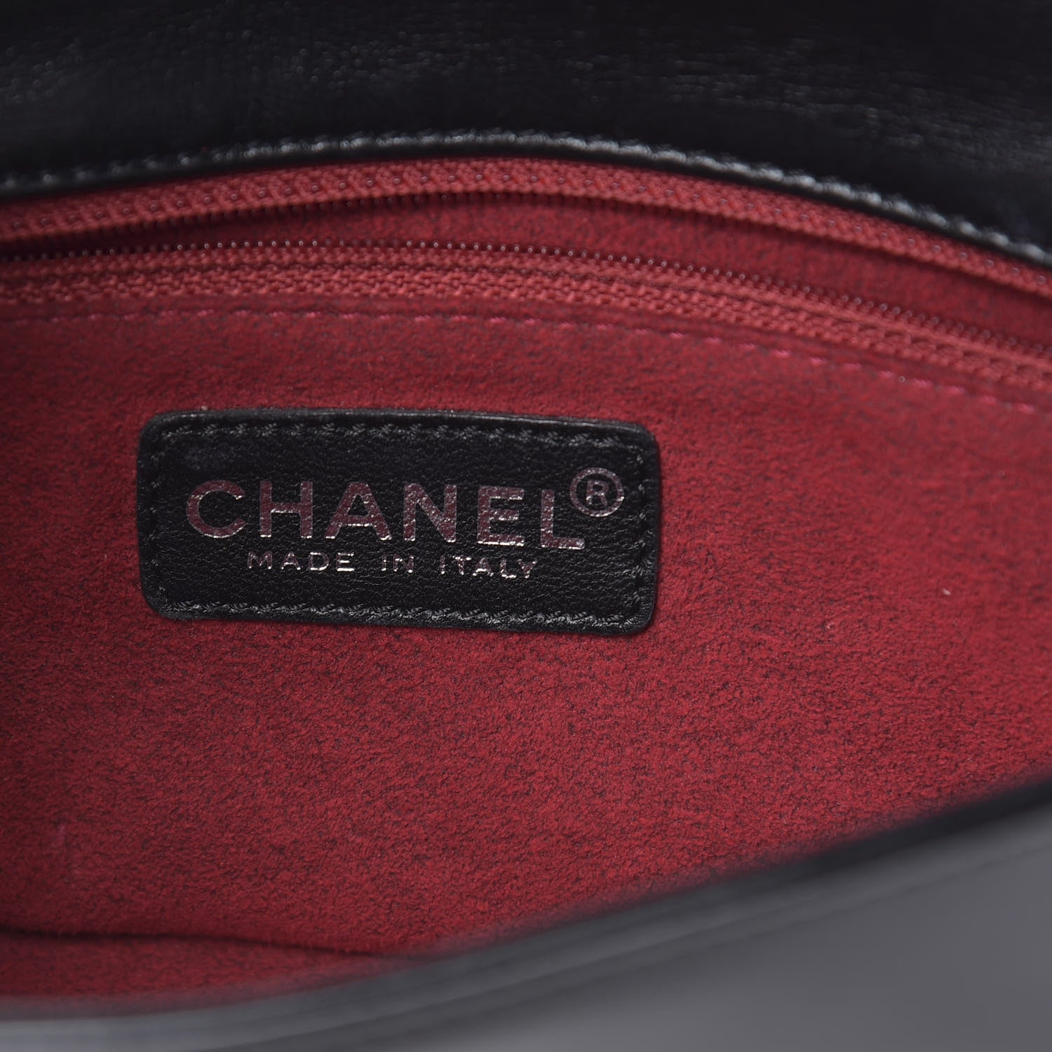 Chanel Patent Chocolate Bar Quilted CC Flap Black 6 of 12