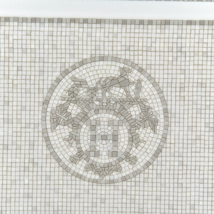Hermes Porcelain Mosaique Au 24 Sushi Plate Platine 5 of 6