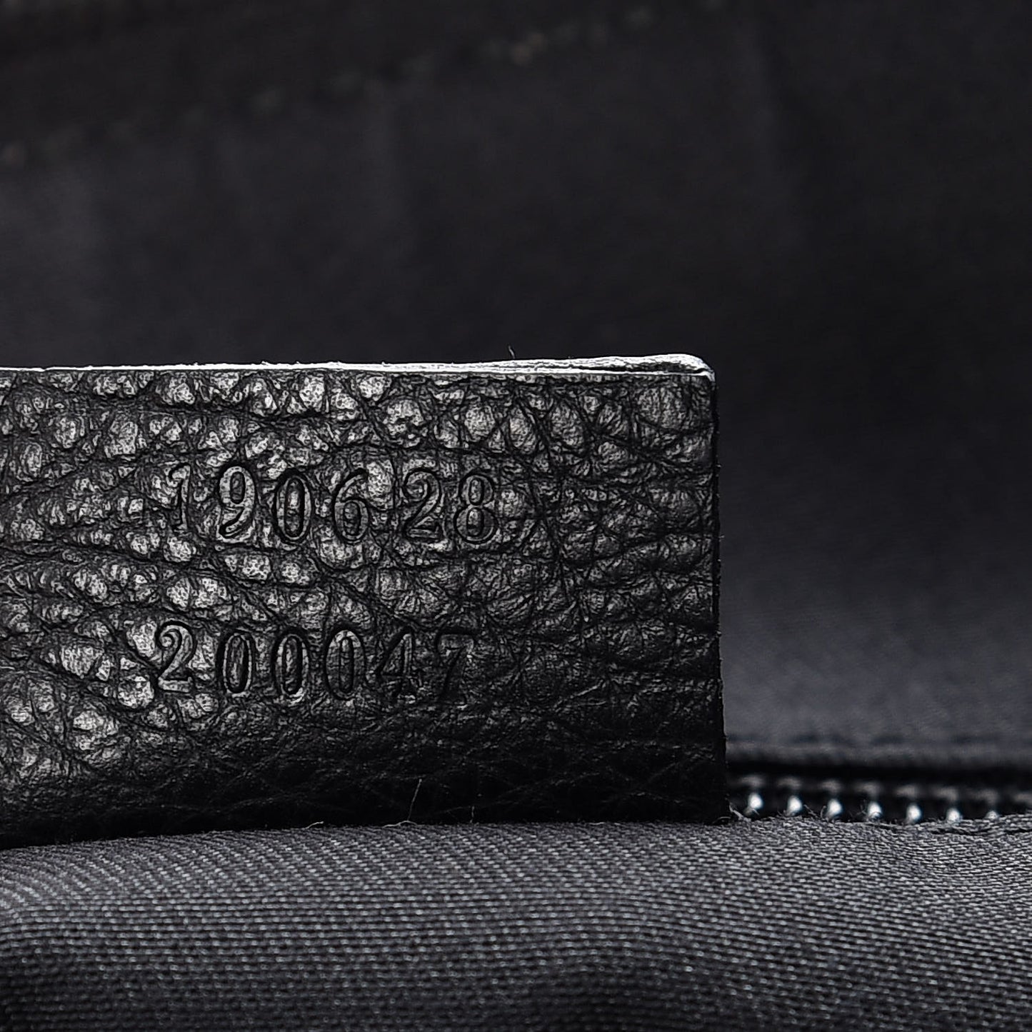 Nylon Monogram Messenger Black