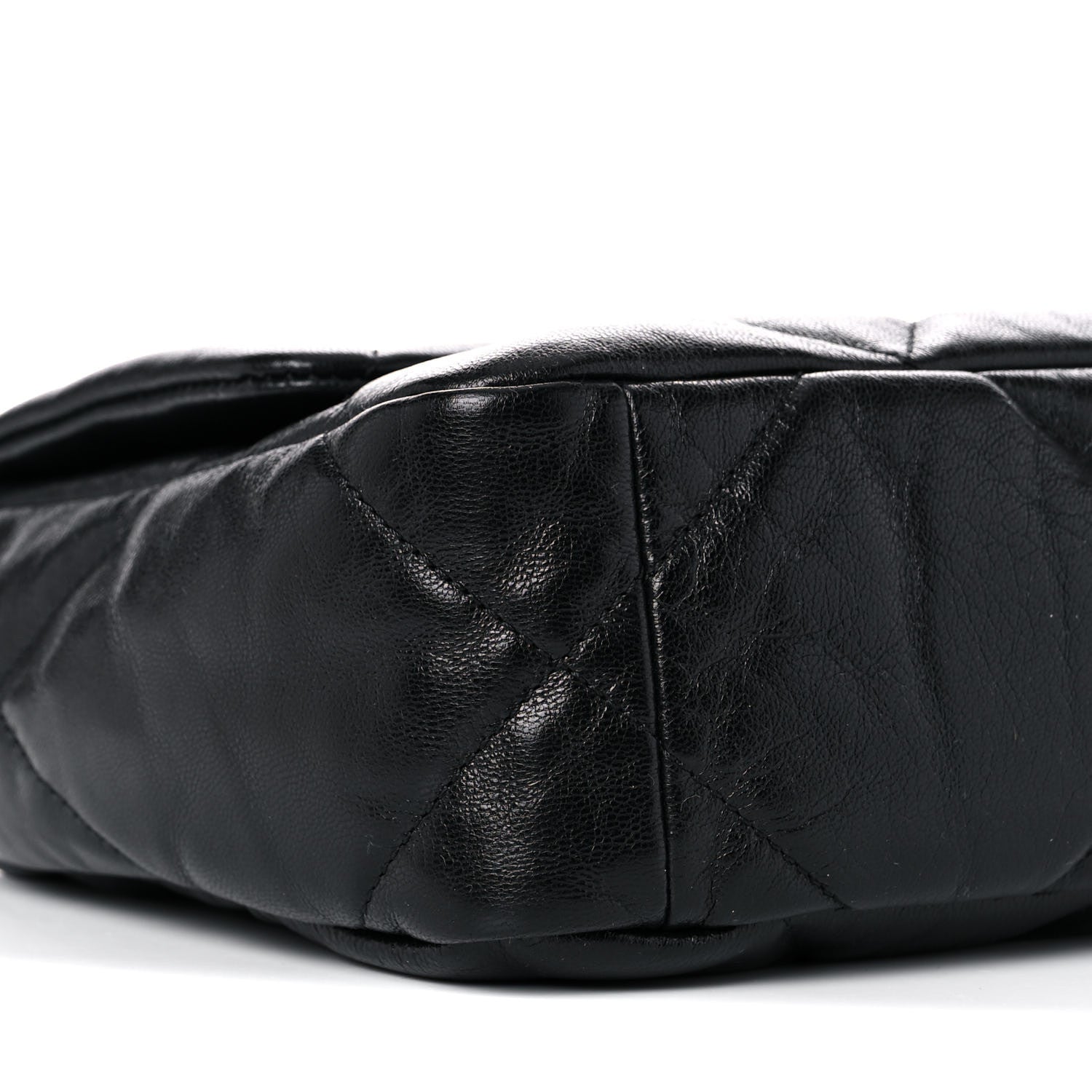 Chanel Goatskin Quilted Medium Chanel 19 Flap Black 8 of 11