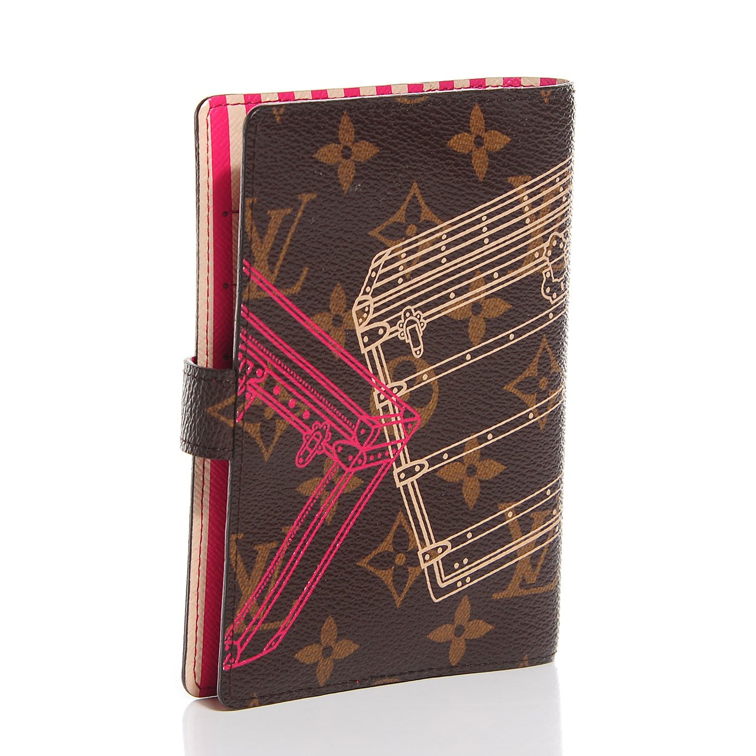 Louis Vuitton Monogram 2014 Christmas Animation Small Ring Agenda Cover 2 of 7