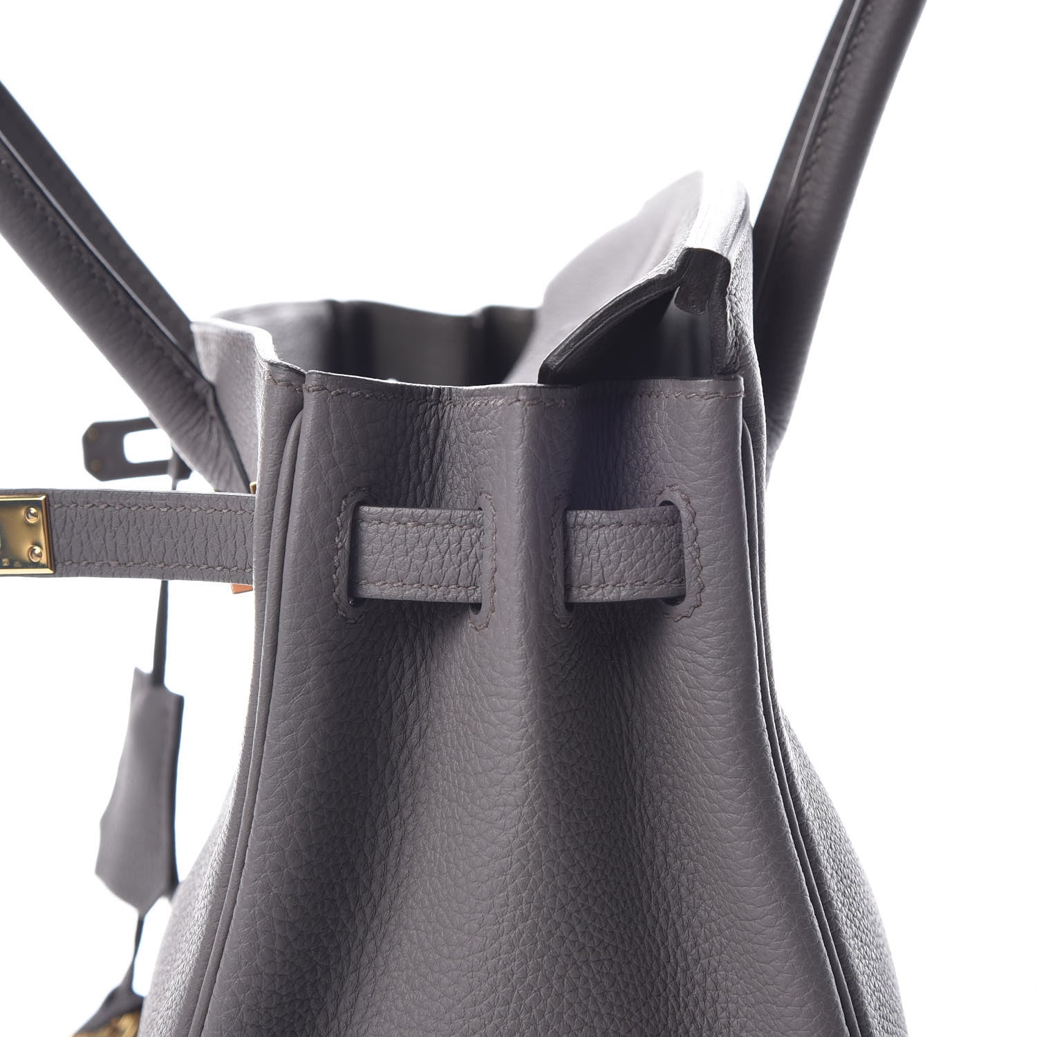 Hermes Togo Birkin 25 Etain 30 of 31