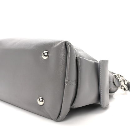 Louis Vuitton Lambskin CarryAll Cargo Vibe PM Trianon Gray 9 of 13