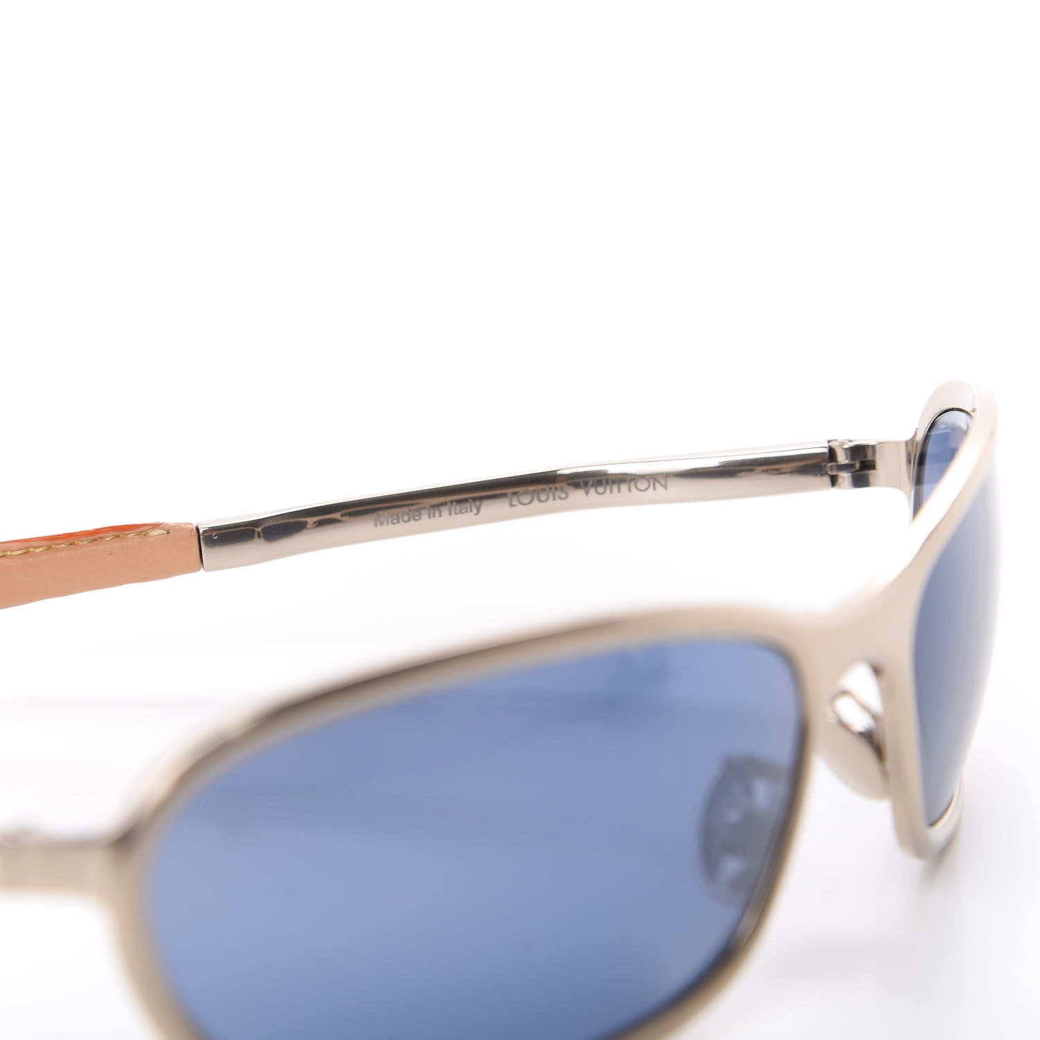 Louis Vuitton Calfskin Titanium Light Infinity Sunglasses Z1069U Grey 5 of 8