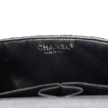 Chanel Caviar Quilted East West Flap Black 8 of 10