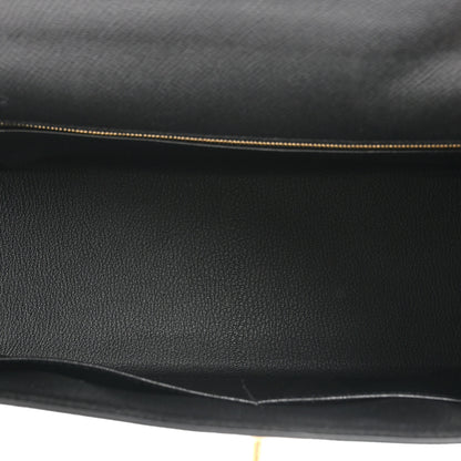 Hermes Epsom Kelly Sellier 28 Black 5 of 12
