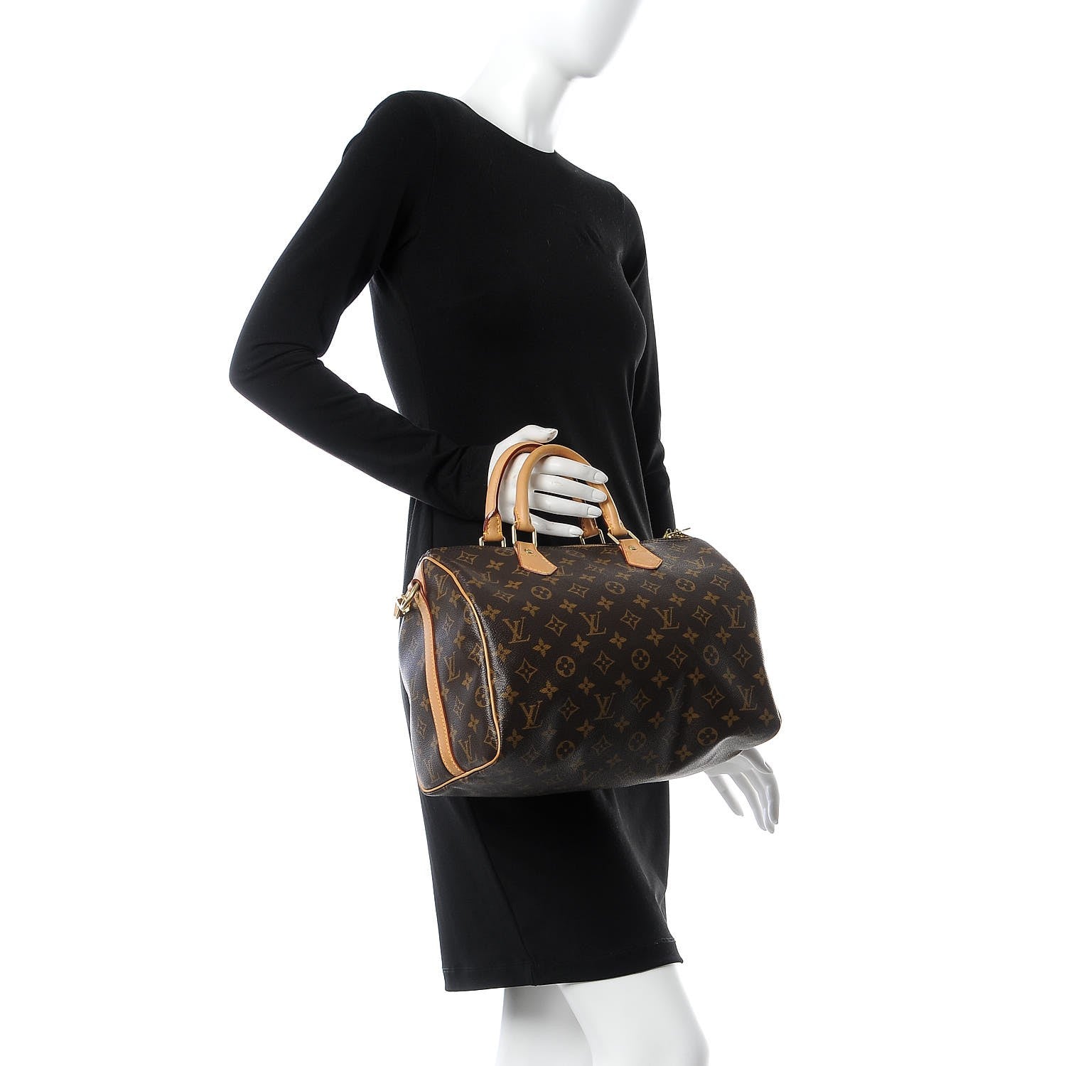Louis Vuitton Monogram Speedy Bandouliere 30 2 of 12
