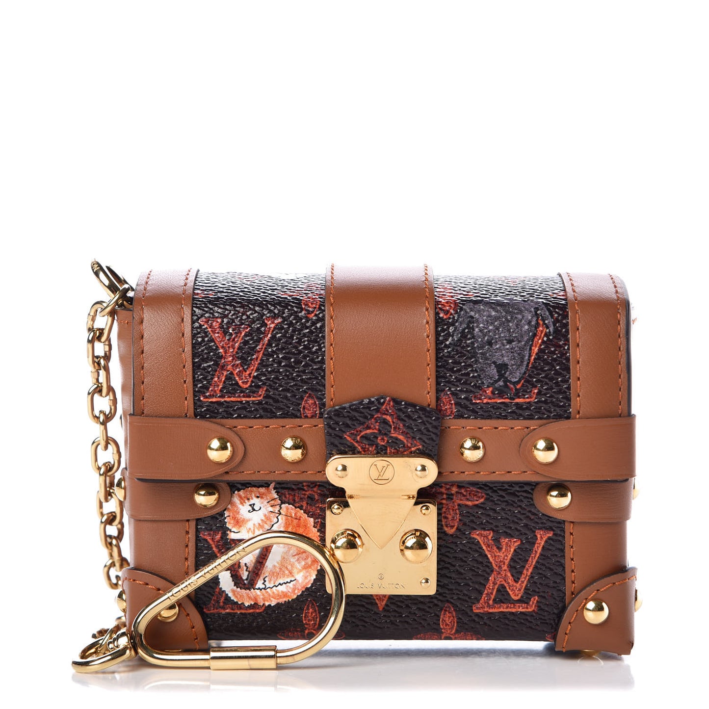 Catogram Essential Trunk Orange Marron