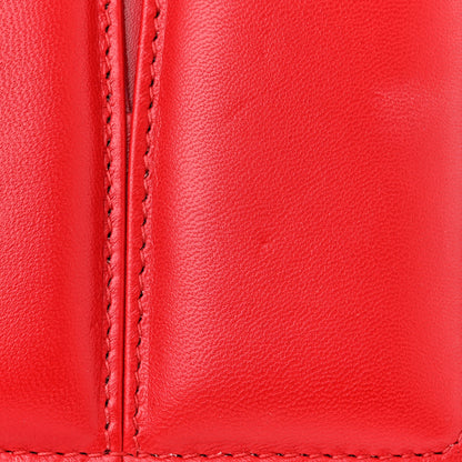 Alexander McQueen Calfskin Small Slash Bag Welsh Red 10 of 10