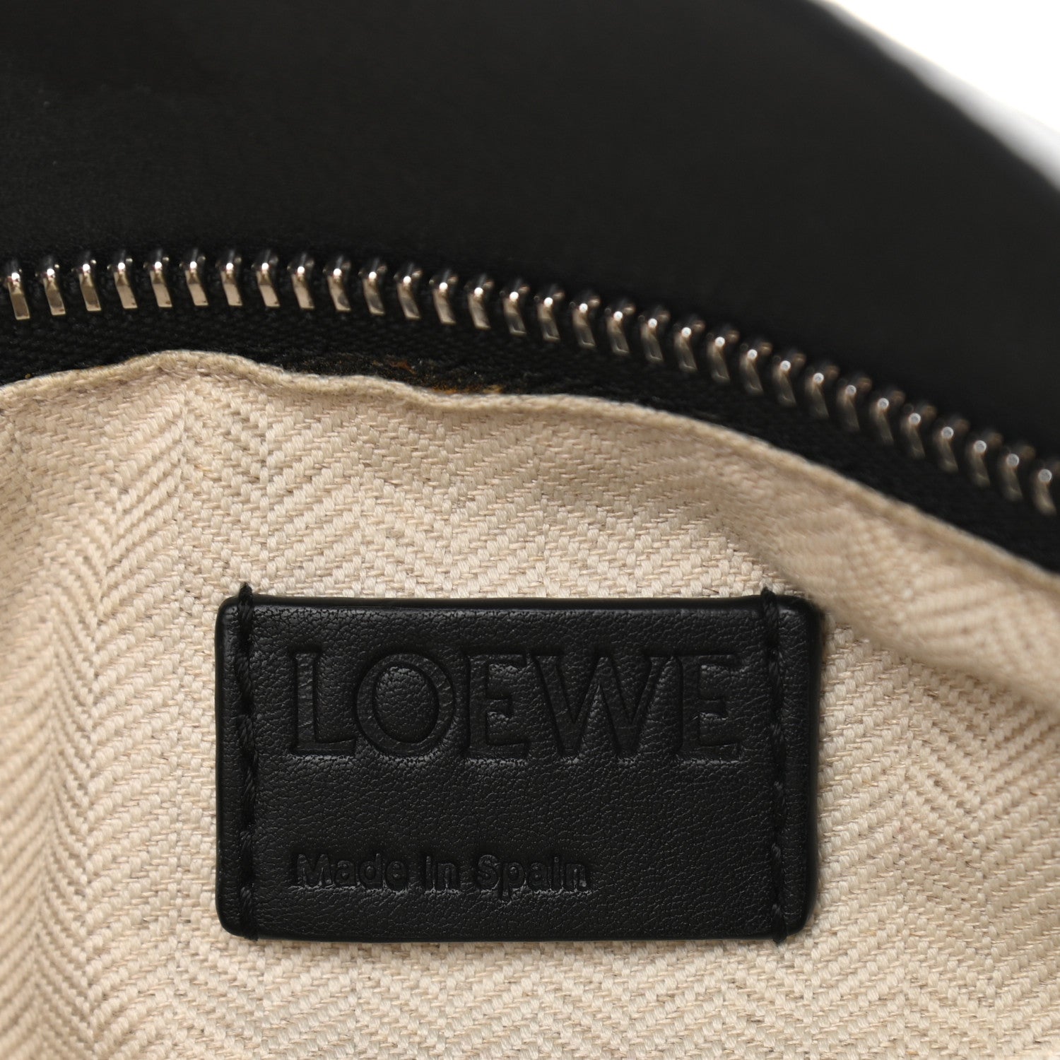 Loewe Calfskin Small Puzzle Bag Black 6 of 11