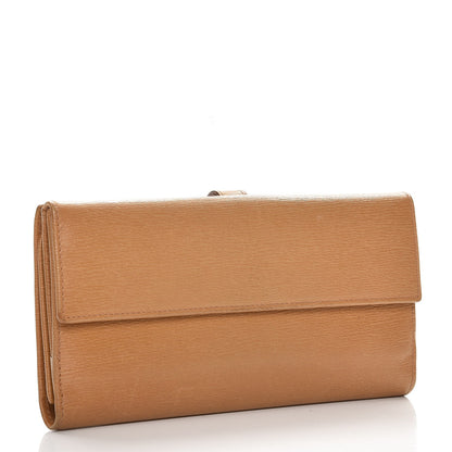 Gucci Calfskin Continental Bardot Wallet Camel 3 of 11