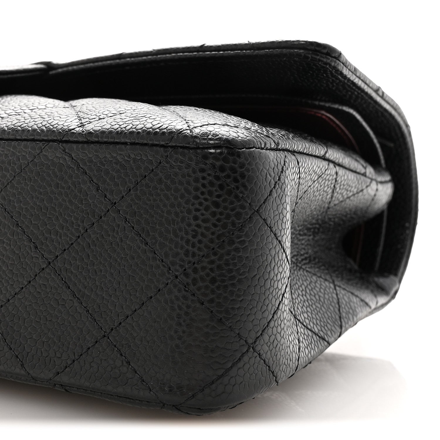 Chanel Caviar Quilted Medium Double Flap Black 10 of 10