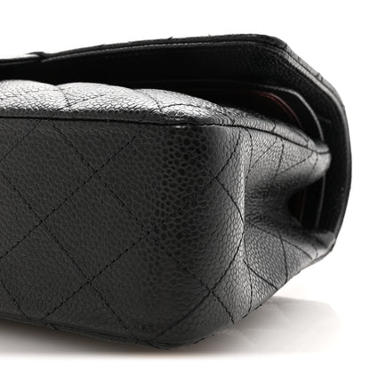 Chanel Caviar Quilted Medium Double Flap Black 10 of 10