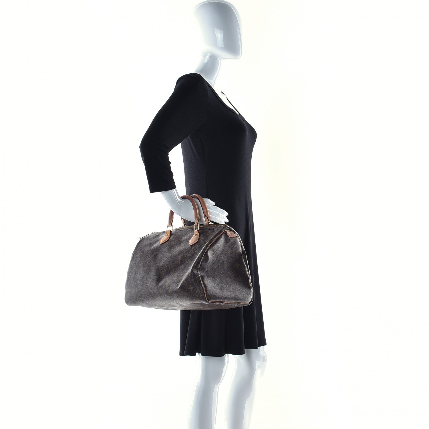 Louis Vuitton Monogram Speedy 35 2 of 23
