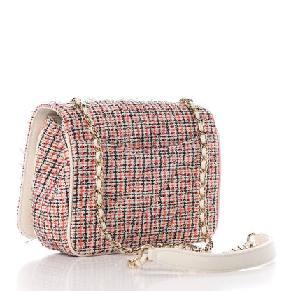Chanel Tweed Lambskin Timeless Flap White 3 of 12