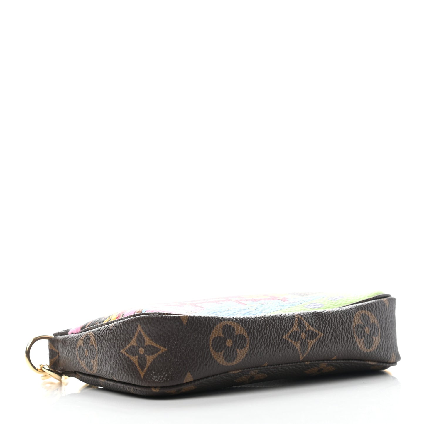 Monogram 2021 Christmas Animation Japanese Garden Mini Pochette Accessories Wisteria Pink