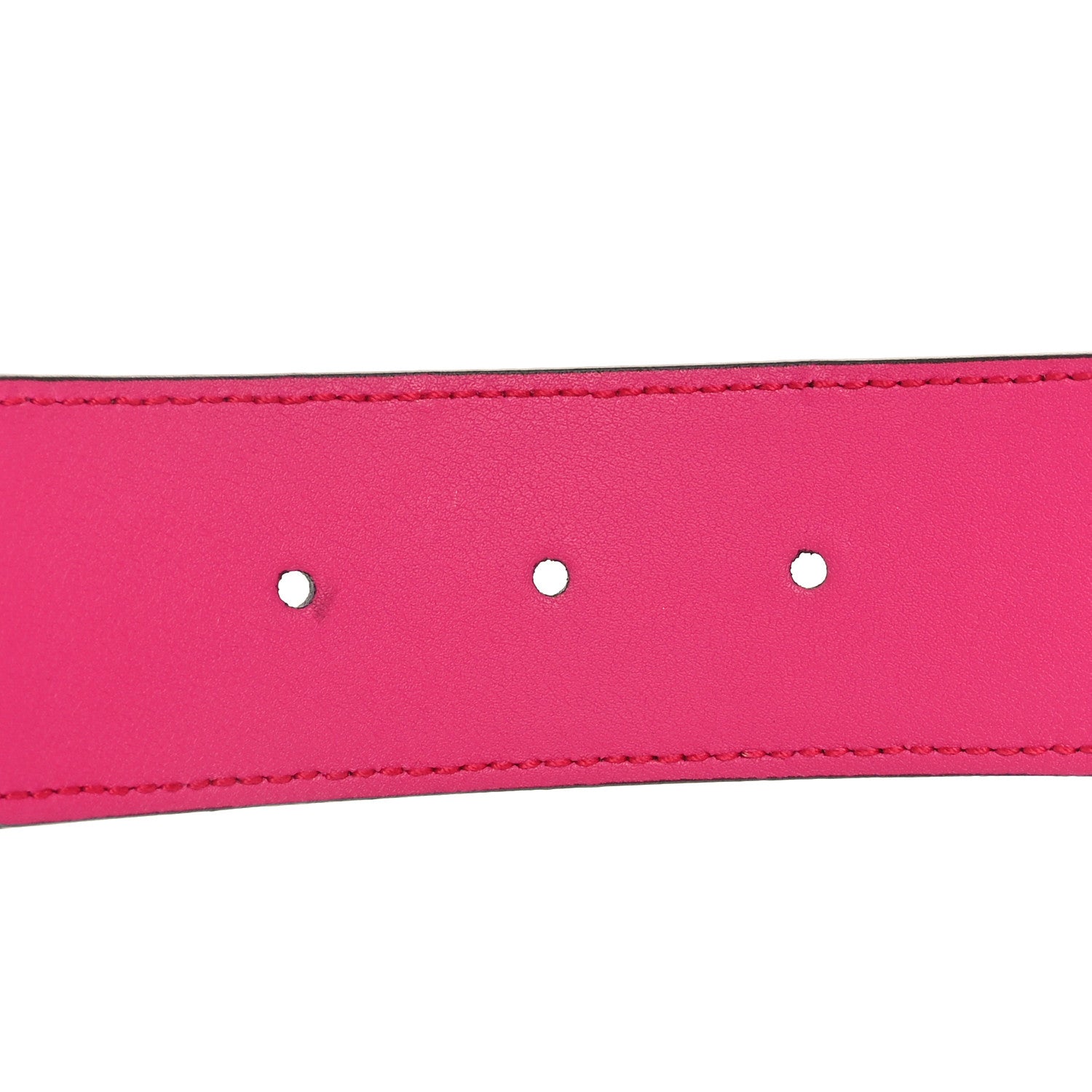 Gucci Calfskin Floral Heron G Cube Memorable Buckle 40mm Belt 75 30 Pink Green Multicolor 5 of 5